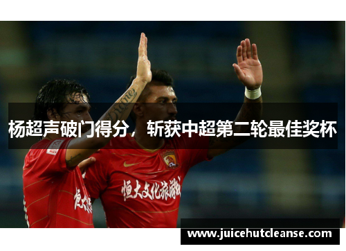 杨超声破门得分，斩获中超第二轮最佳奖杯